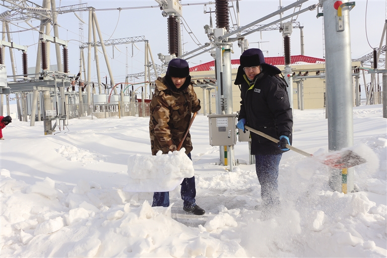 雪后巡视
守护灼烁