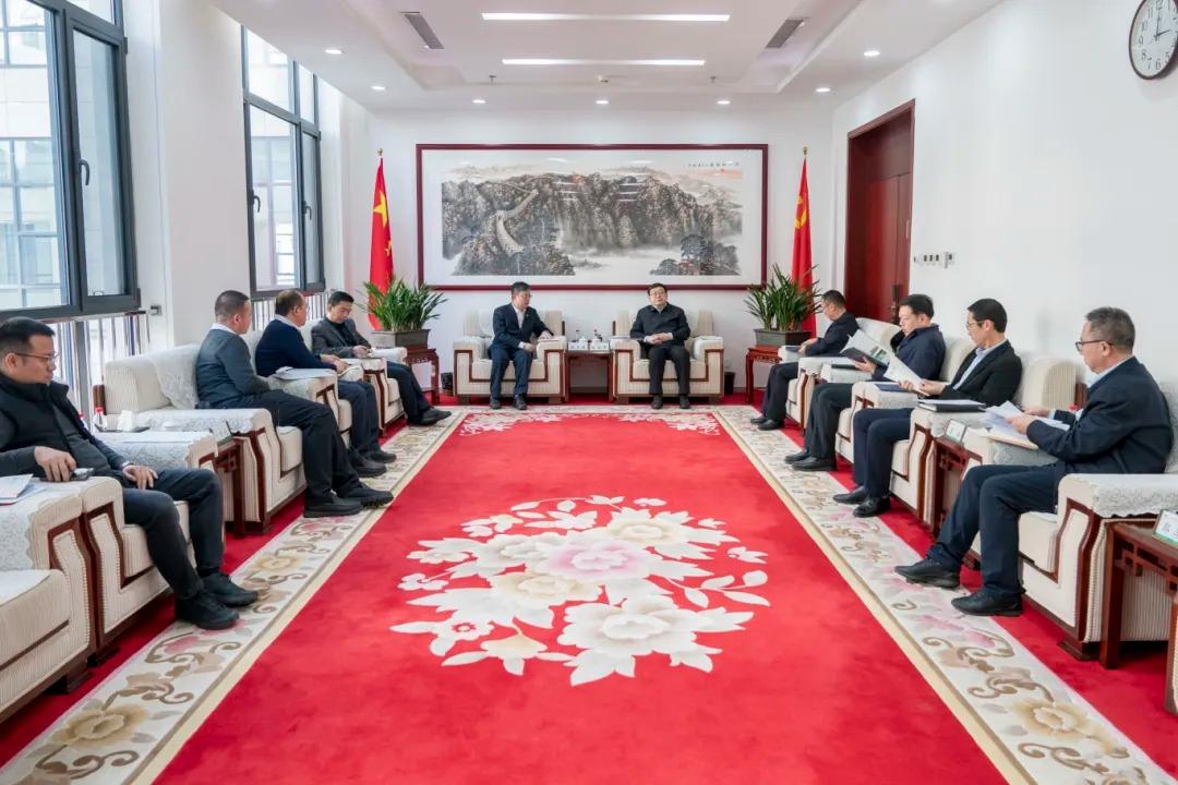 内蒙古全发国际app与包头市政府、中国二冶集团、中国能建华北院和陕西院交流座谈